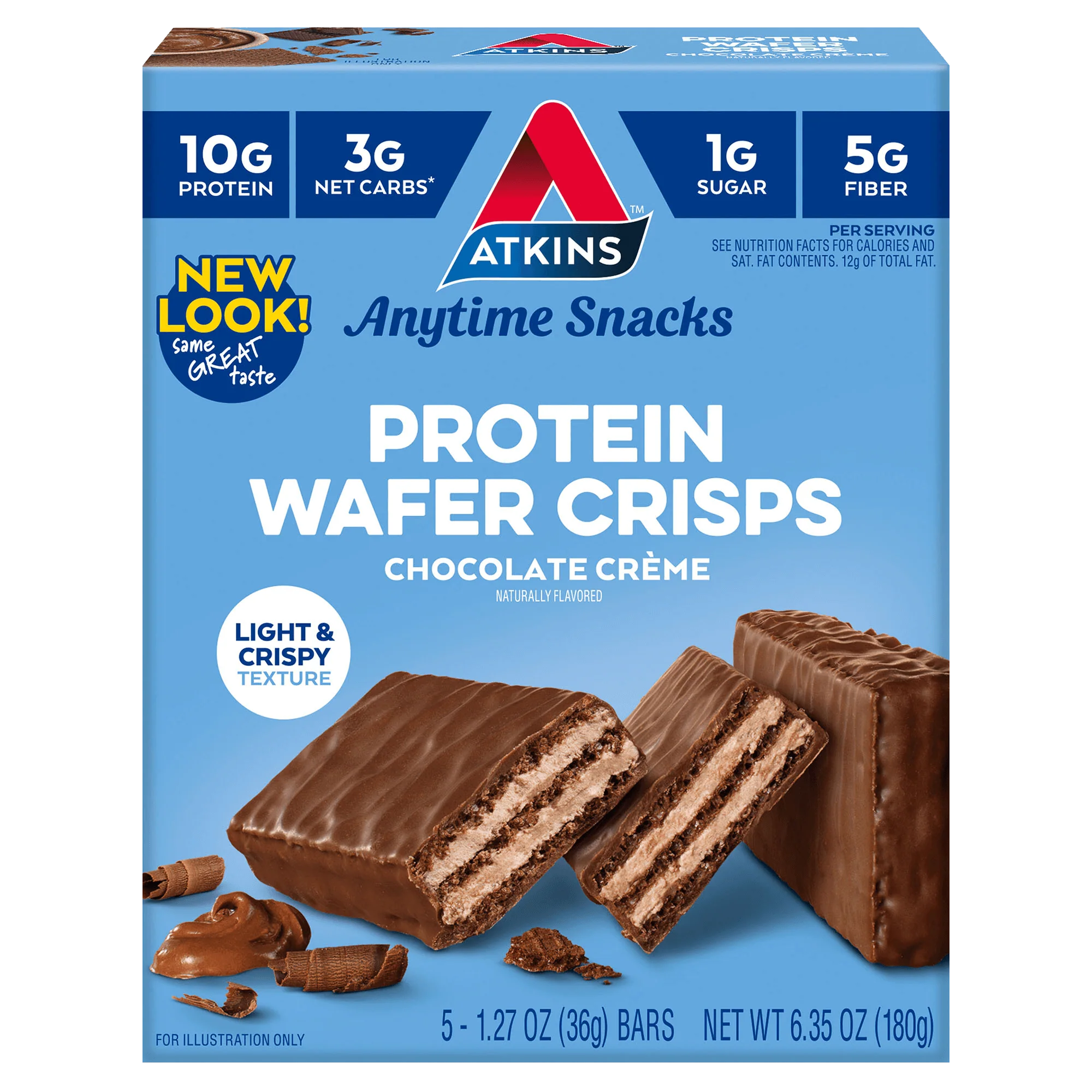 Chocolate Crème Protein Wafer Crisps