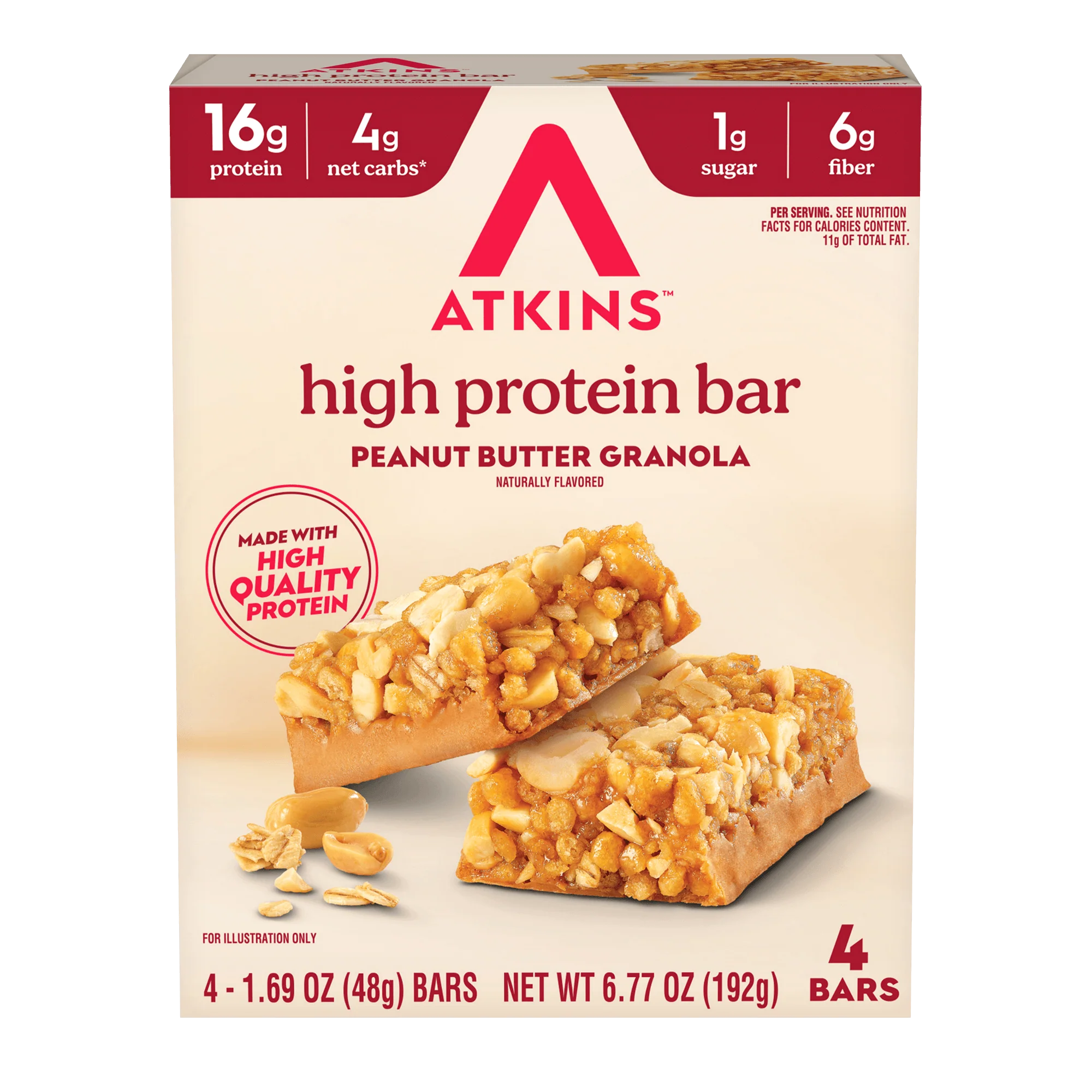 Peanut Butter Granola High Protein Bars